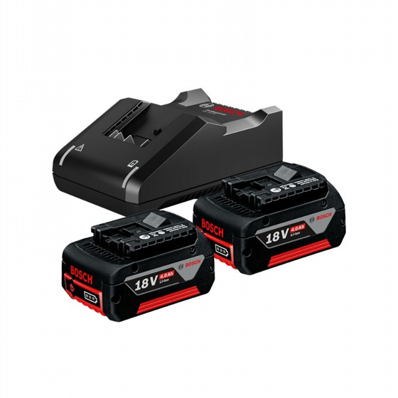 �� 2 ������ ��� 18V 4AH + ���� 18-40 BOSCH GAL