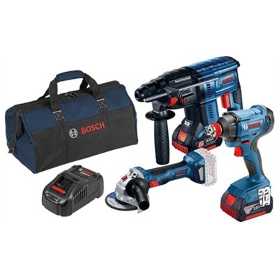 �� 3 ���� Professional 18V- Li ���� 2 ������ 5Ah ���� Bosch 15990.M5G , ���